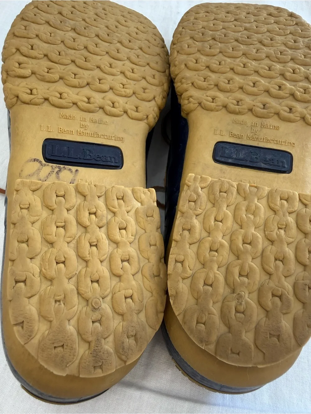 L.L.Bean Boots Leather Rubber Mocs Shoes